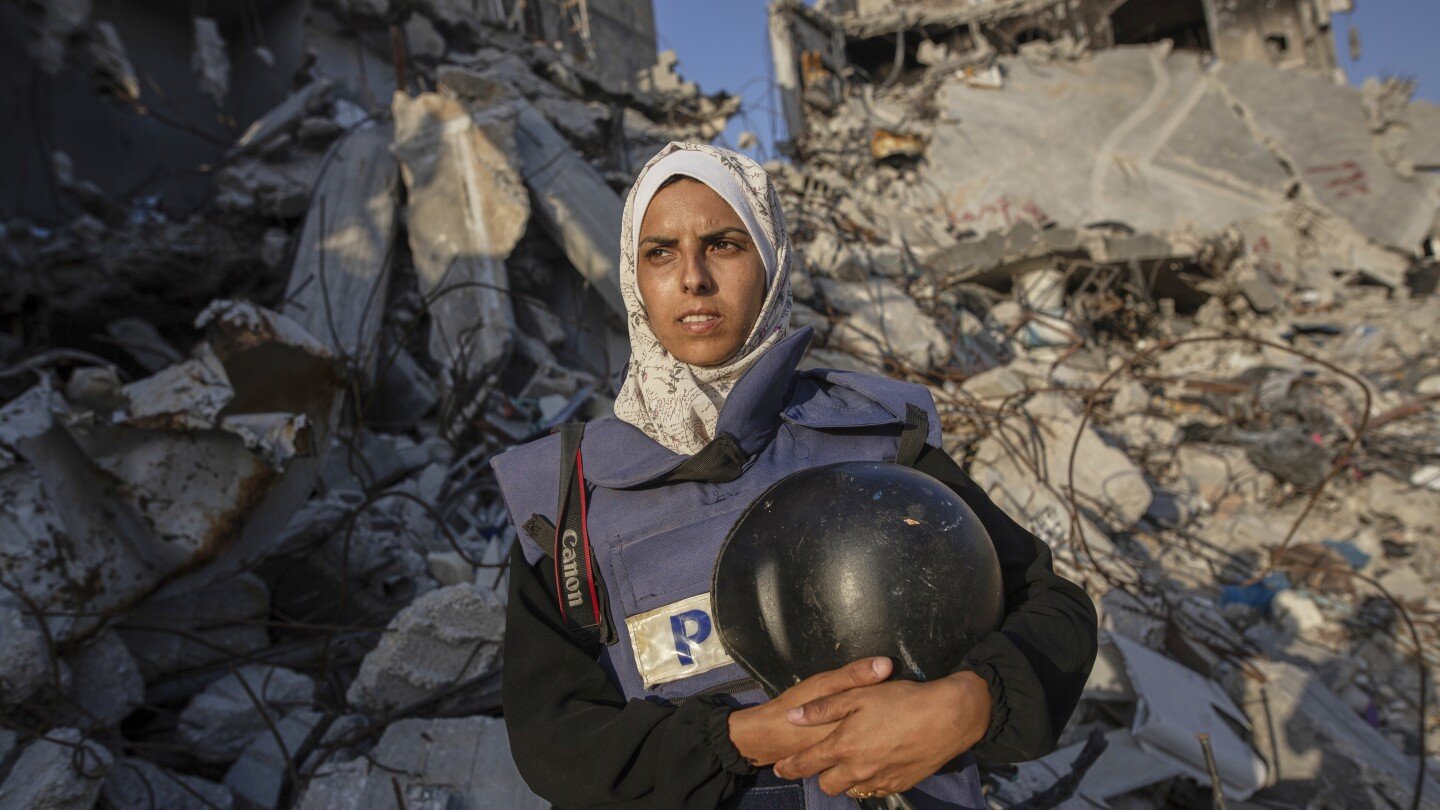mariam-dagga,-ap-freelance-journalist-in-gaza,-was-killed-by-an-israeli-strike