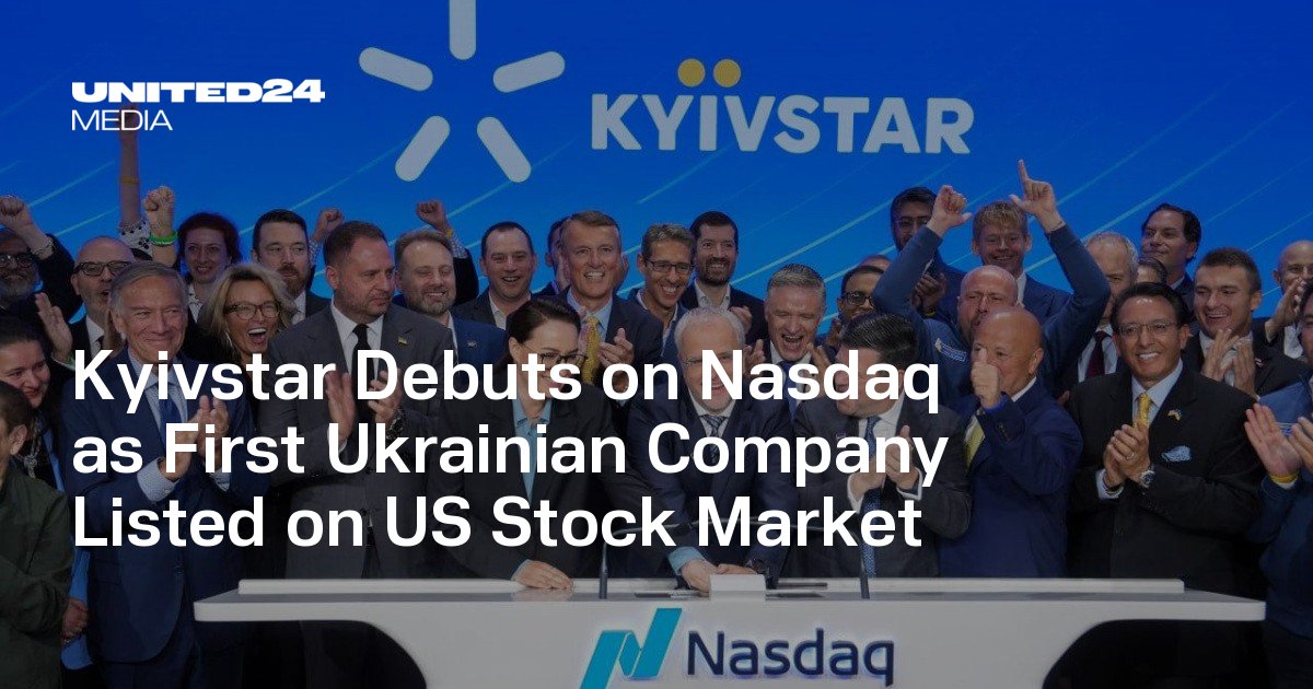 kyivstar-debuts-on nasdaq-as first-ukrainian-company-listed-on us stock-market