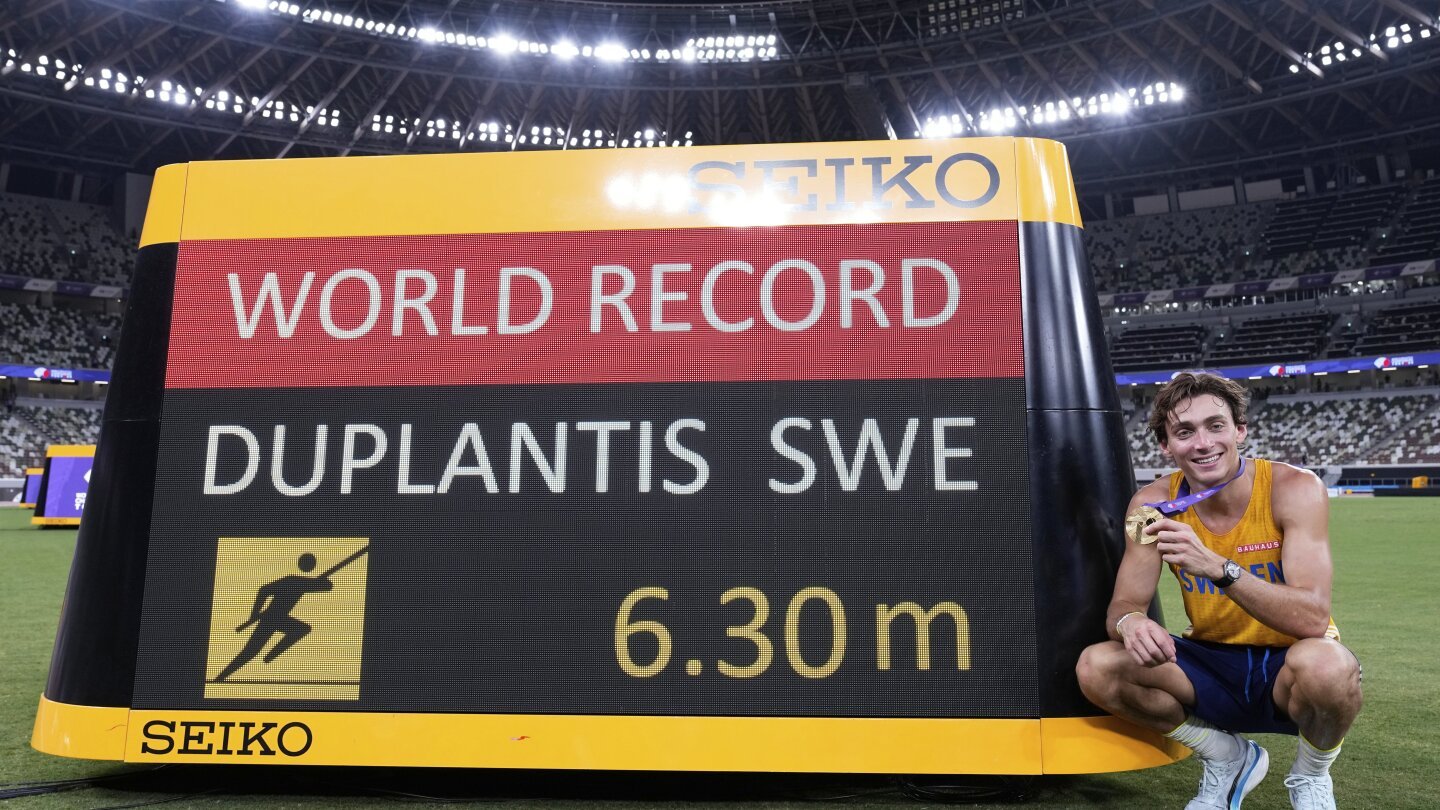 duplantis-breaks-pole-vault-world-record-for-14th-time-to-capture-third-world-championship-title