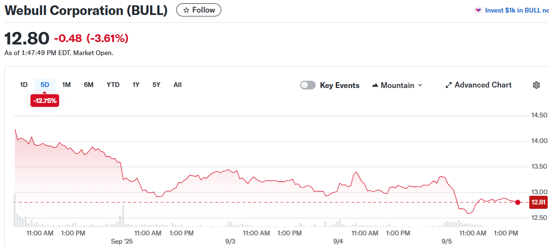 Webull Corporation (BULL)