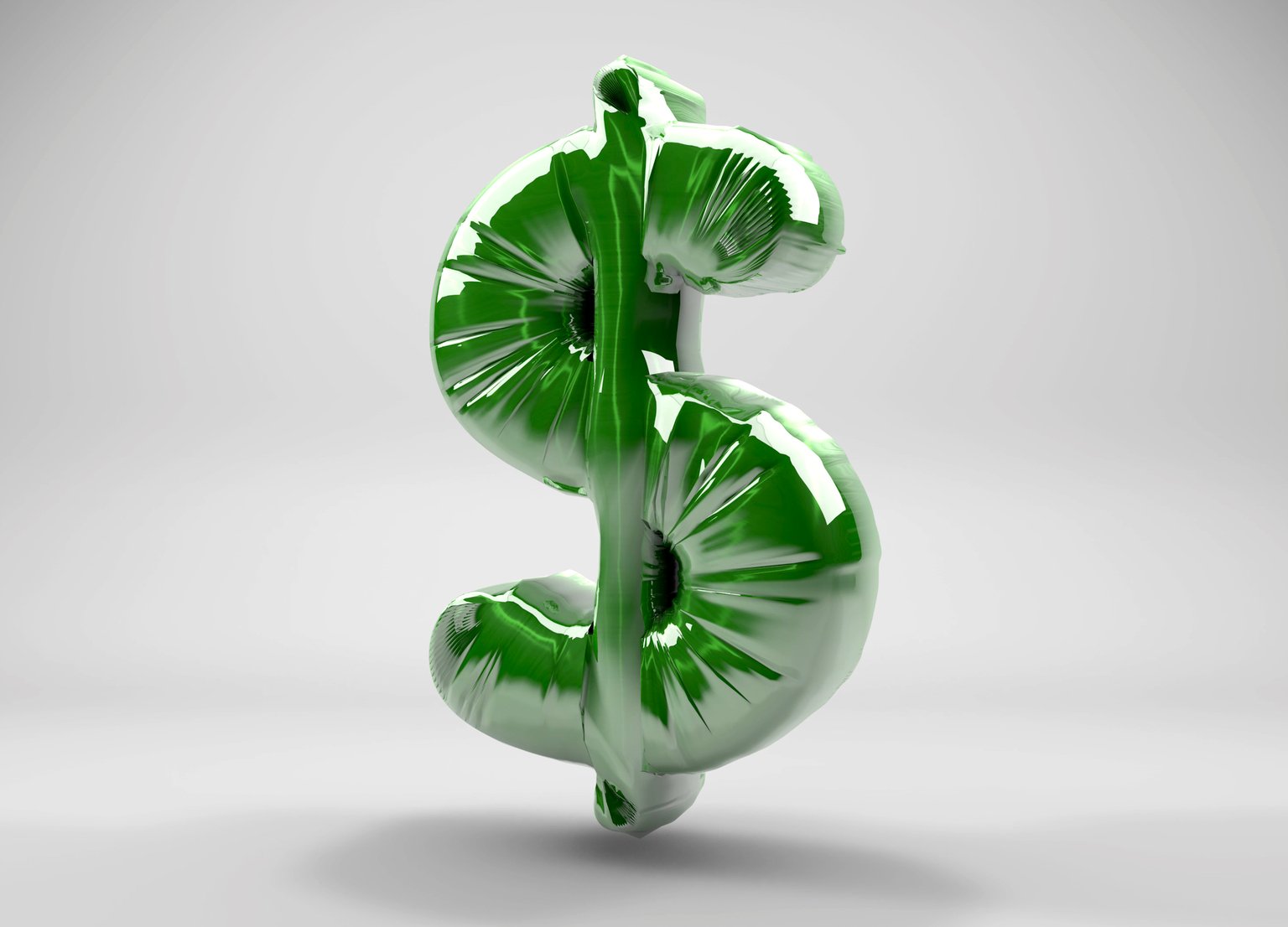 Dollarzeichen Ballon