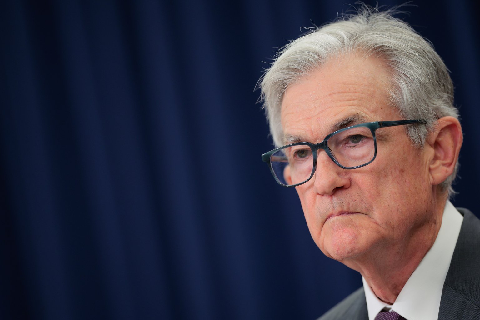 Fed Chair Jerome Powell Holds Press Conference On Interest Rates