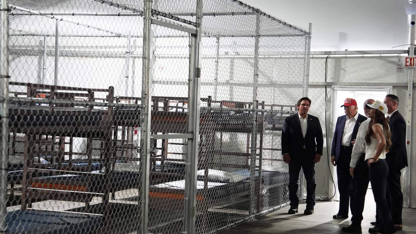 doj-contradicts-desantis:-some-detainees-at-‘alligator-alcatraz’-likely-never-in-removal-proceedings