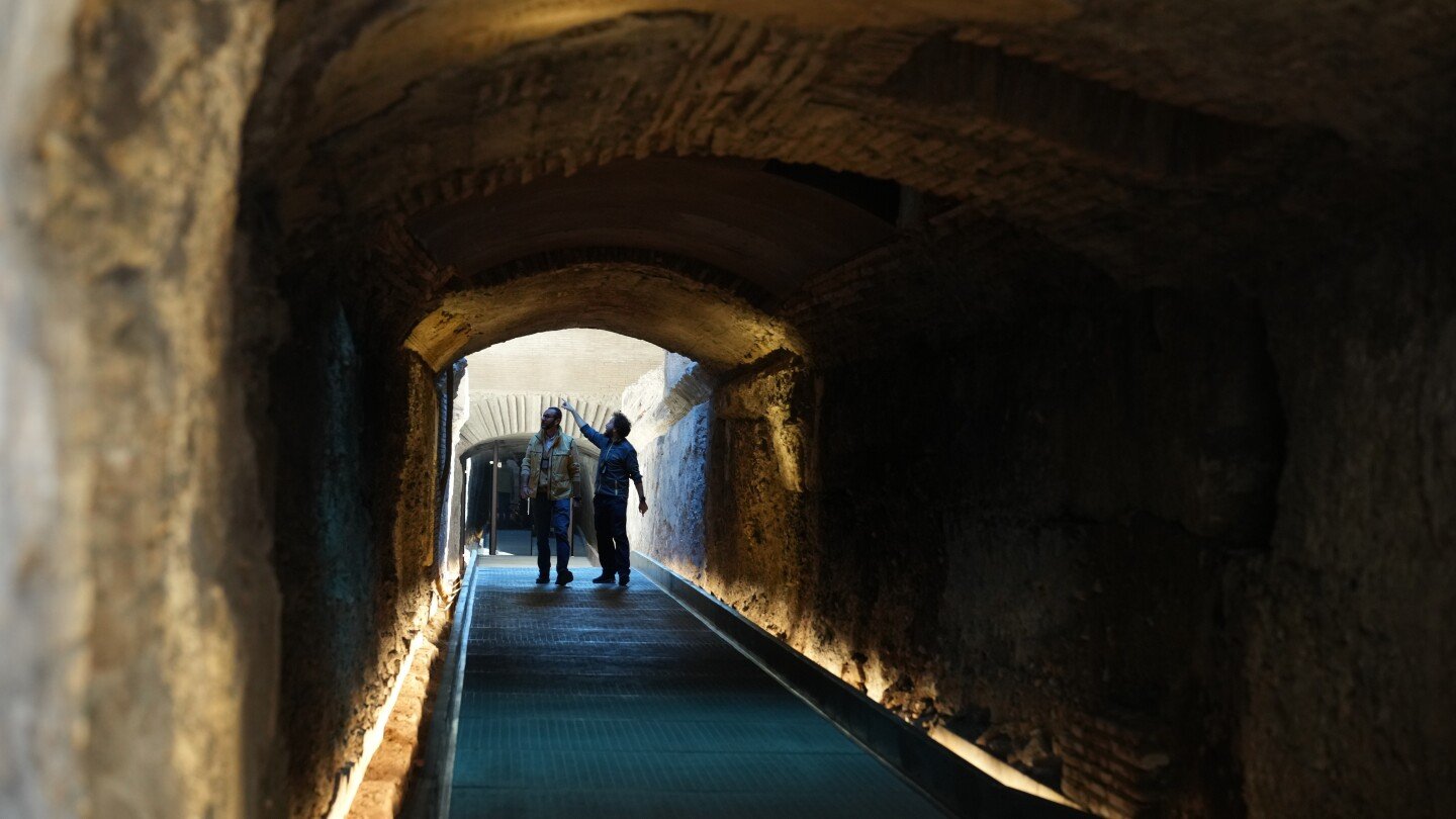 once-secret-emperor-commodus’-passage-to-rome-colosseum-opens-to-public-for-the-first-time