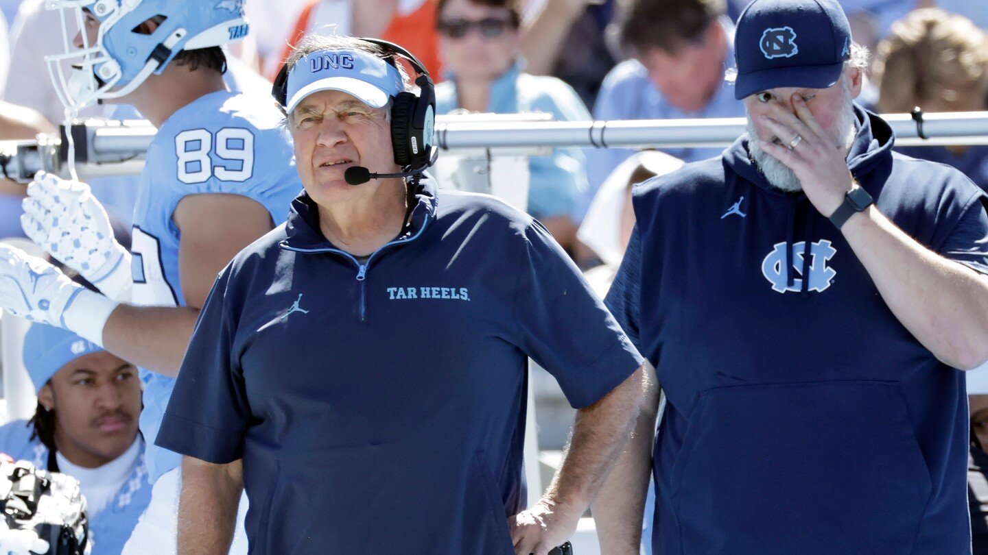 bill-belichick’s-1st-season-at-north-carolina-has-run-into-problems-on-and-off-the-field
