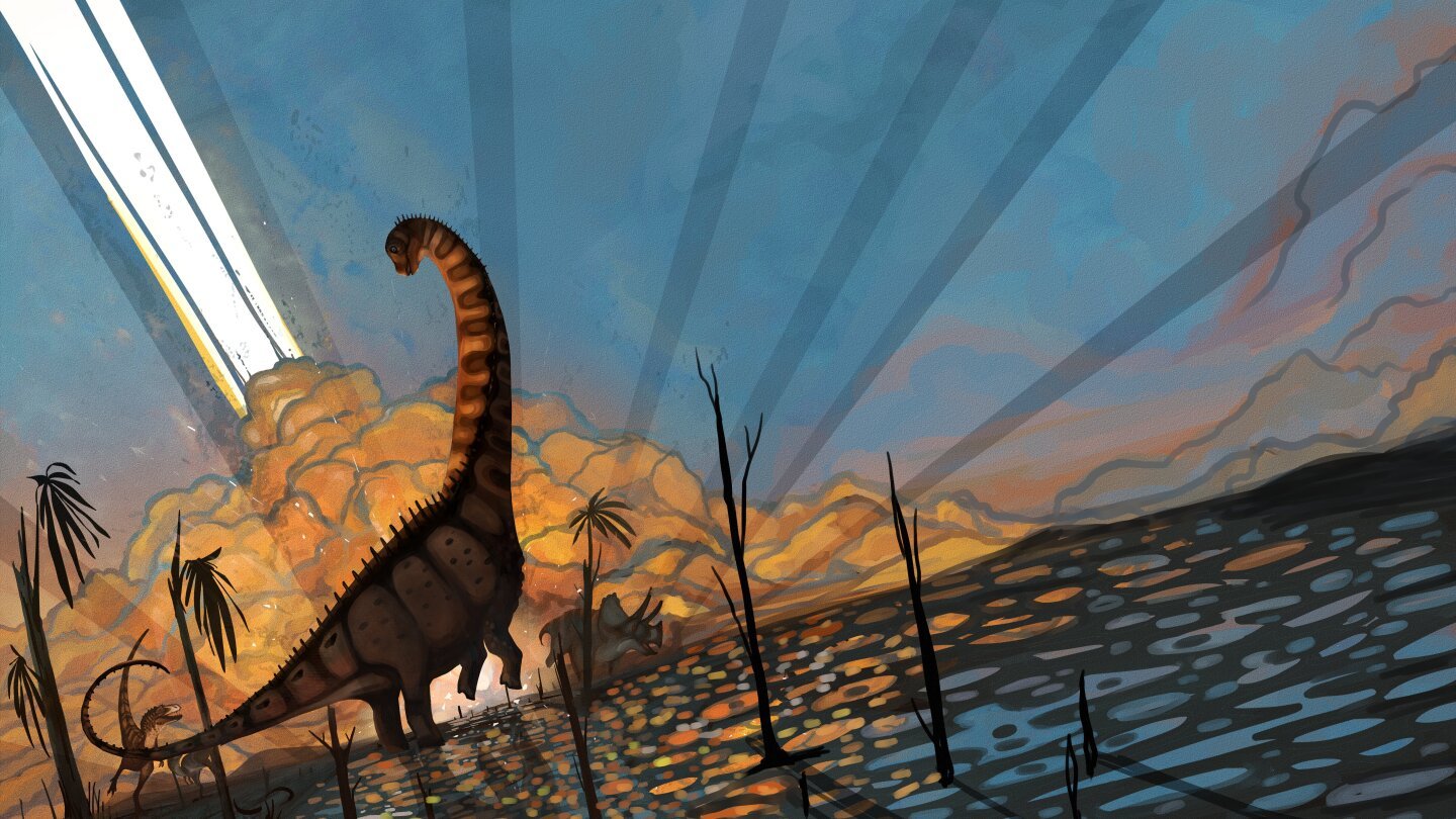 dinosaurs-were-thriving-in-north-america-before-the-mass-extinction-asteroid-strike,-study-suggests