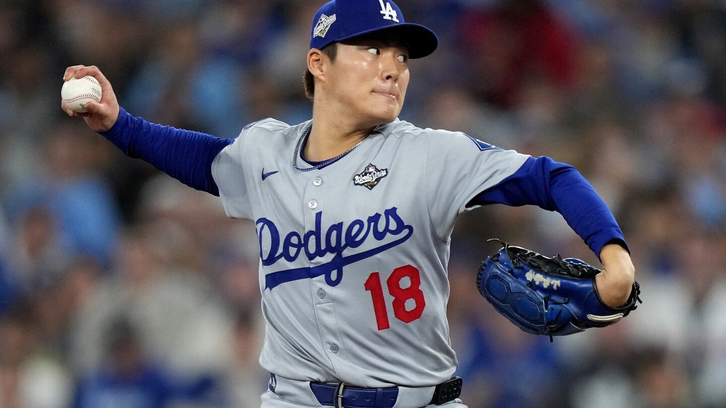 yamamoto-throws-first-world-series-complete-game-since-2015-as-dodgers-beat-blue-jays-5-1-in-game-2