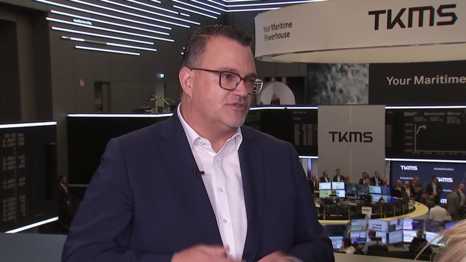 TKMS spinoff has 'completely shown the potential' of the firm, CEO Burkhard says upon IPO