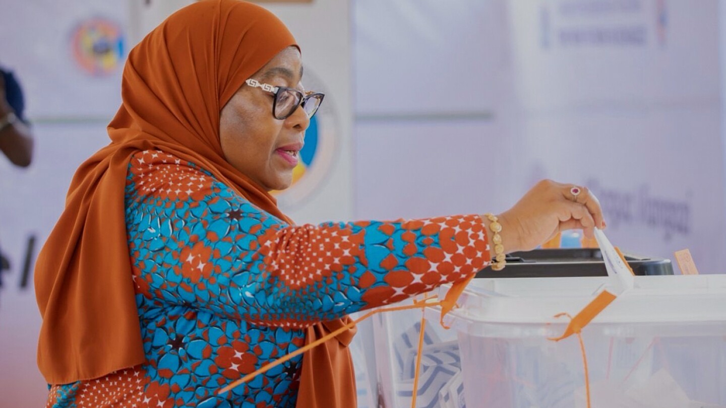 tanzania-president-hassan-wins-disputed-election-with-more-than-97%-of-vote,-official-results-show