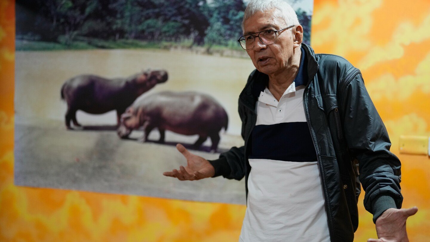 colombian-artists-transform-pablo-escobar’s-hippos-and-excesses-into-art