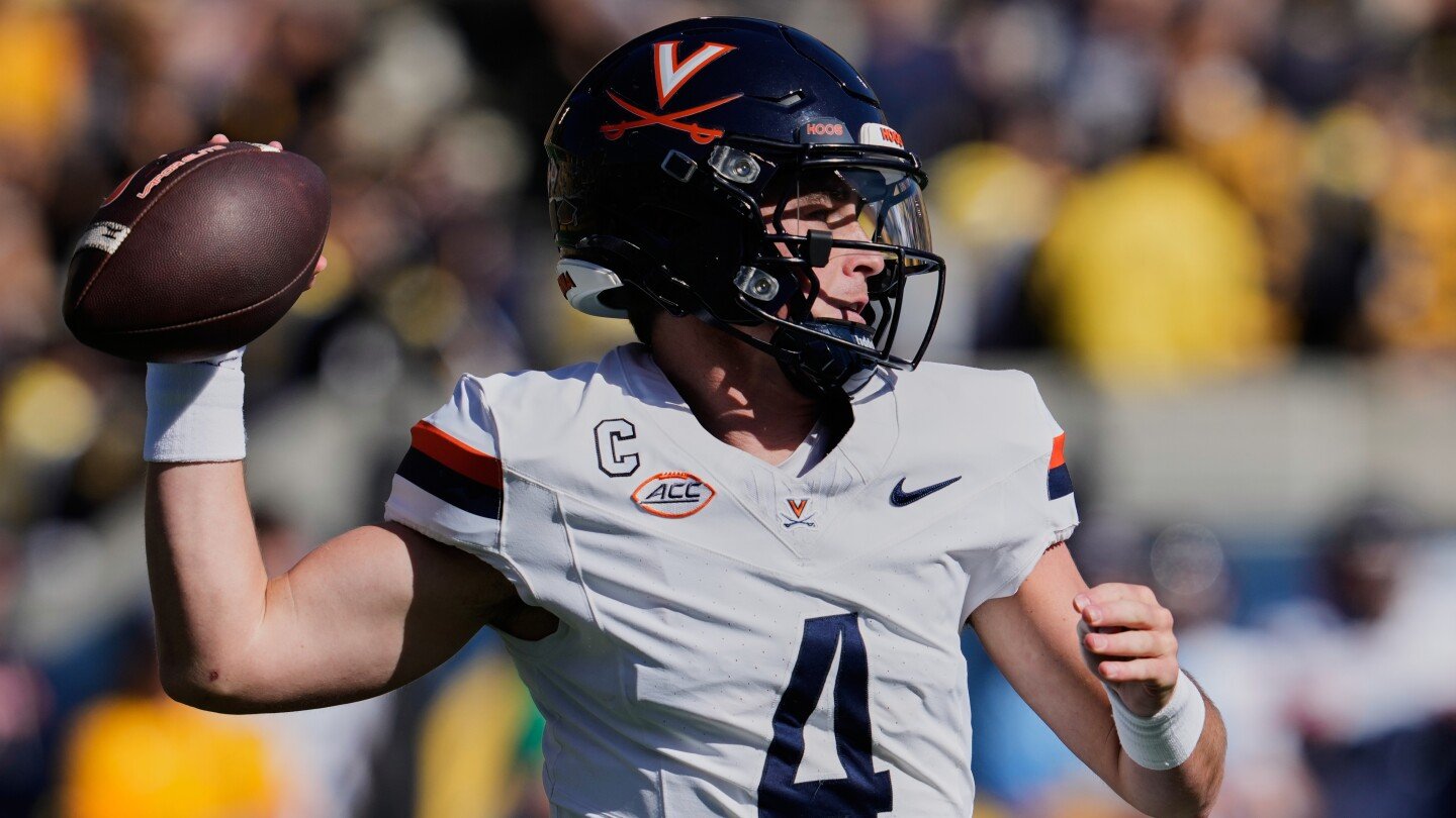 virginia-qb-chandler-morris-injured-in-first-half-vs.-wake-forest-and-ruled-out-for-rest-of-game