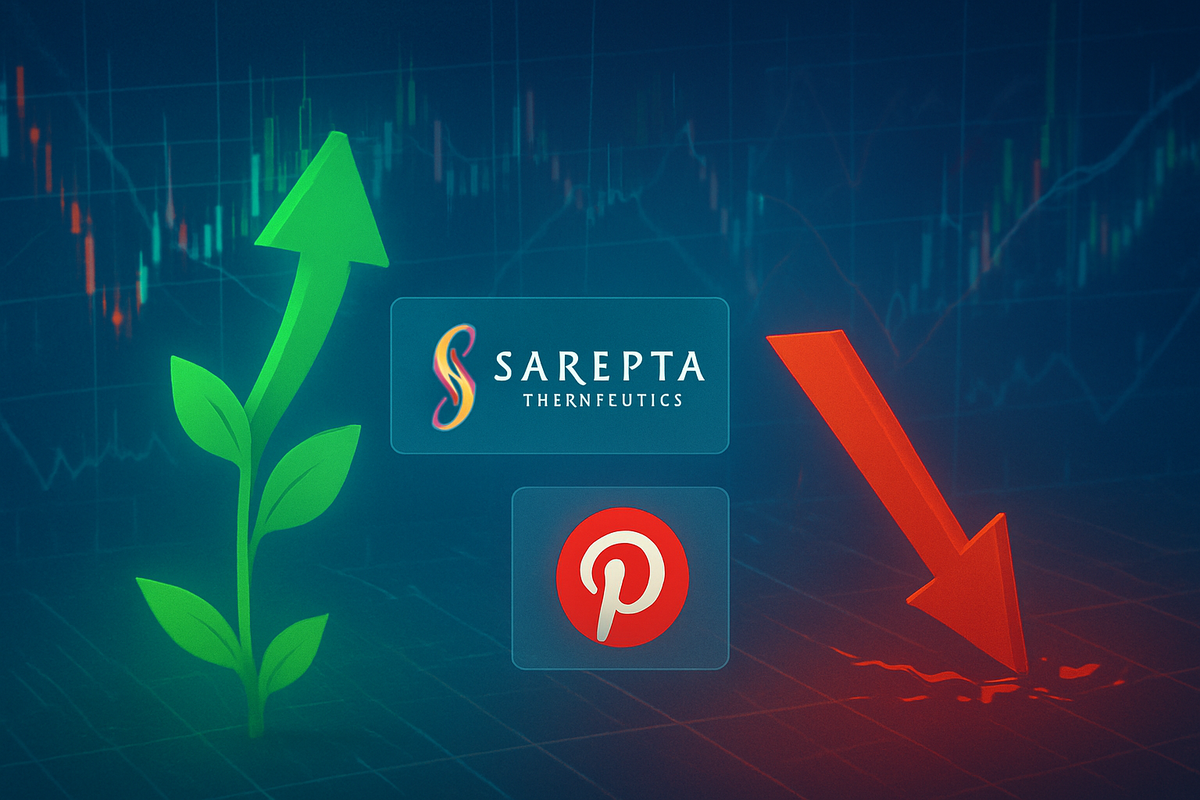 analyst-ratings-send-ripples-through-markets:-sarepta’s-resilience-vs.-pinterest’s-plunge