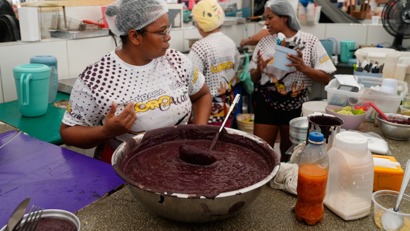 traditional-acai-berry-dishes-surprise-visitors-to-brazil-climate-summit,-no-sugar-added