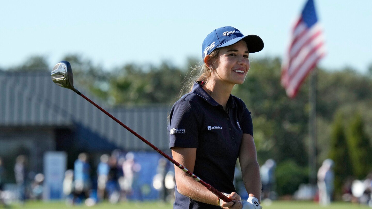 kai-trump-shoots-13-over-83-in-lpga-tour-debut,-leaving-her-last-in-108-player-field