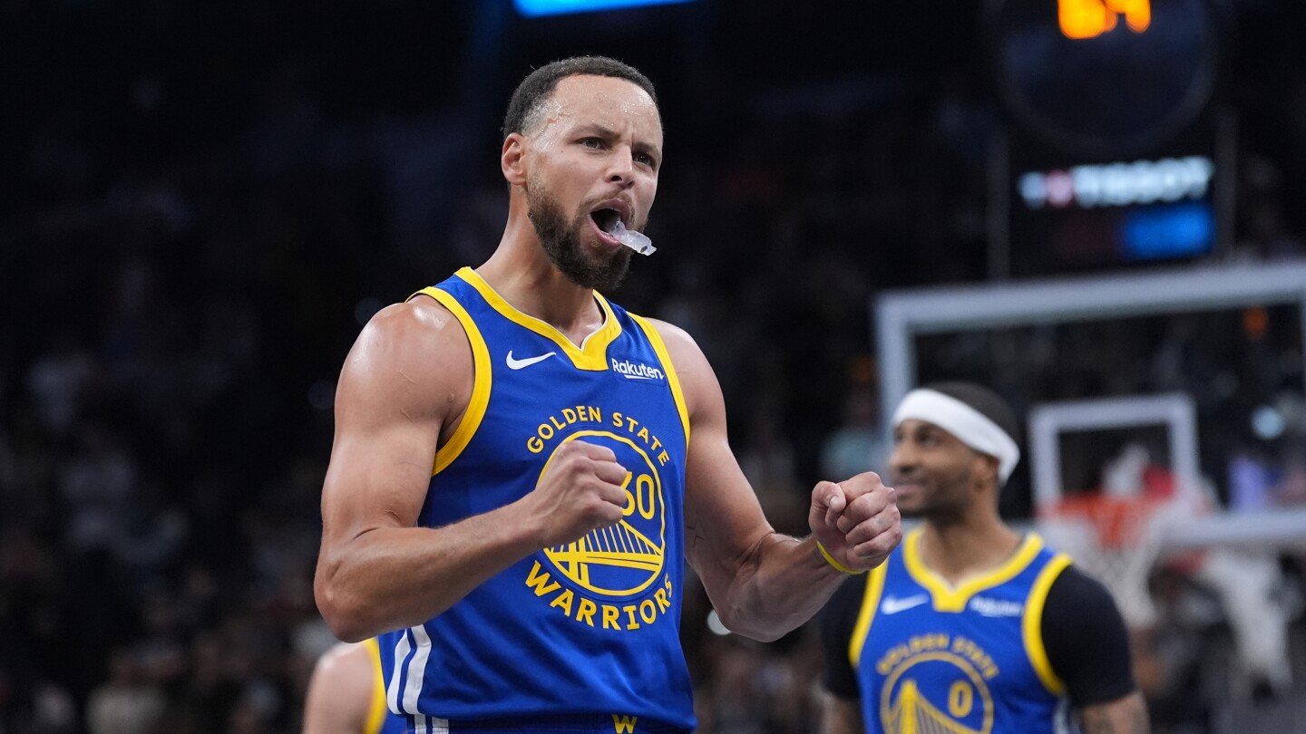 curry-ties-jordan’s-record,-torches-spurs-with-49-points-to-rally-warriors-to-109-108-victory