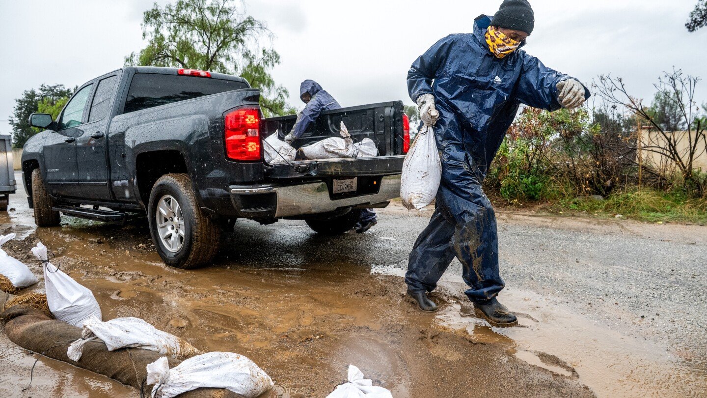 atmospheric-river-hits-southern-california-with-risks-of-flash-floods-in-fire-ravaged-areas,-ccoast