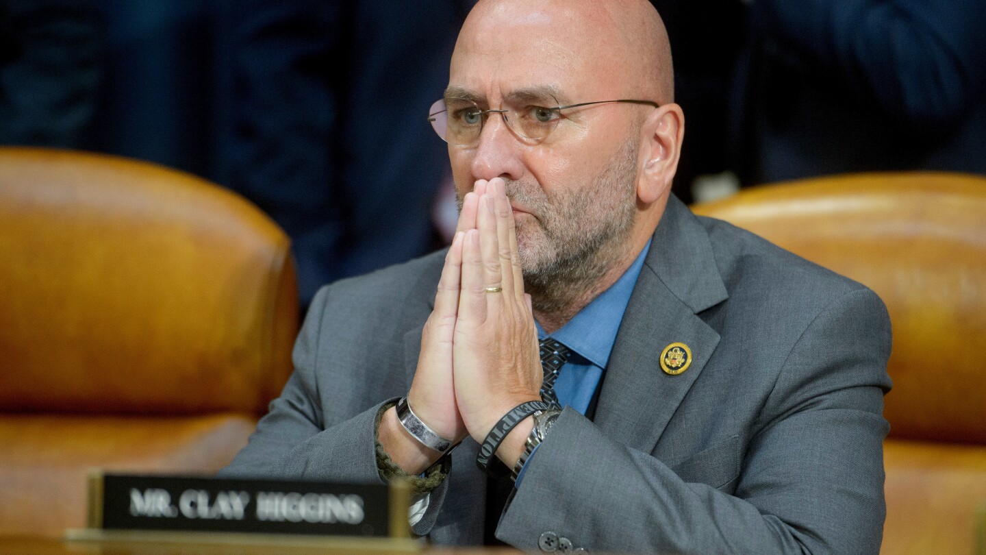 who-is-clay-higgins,-the-only-house-member-to-vote-against-releasing-the-epstein-files?