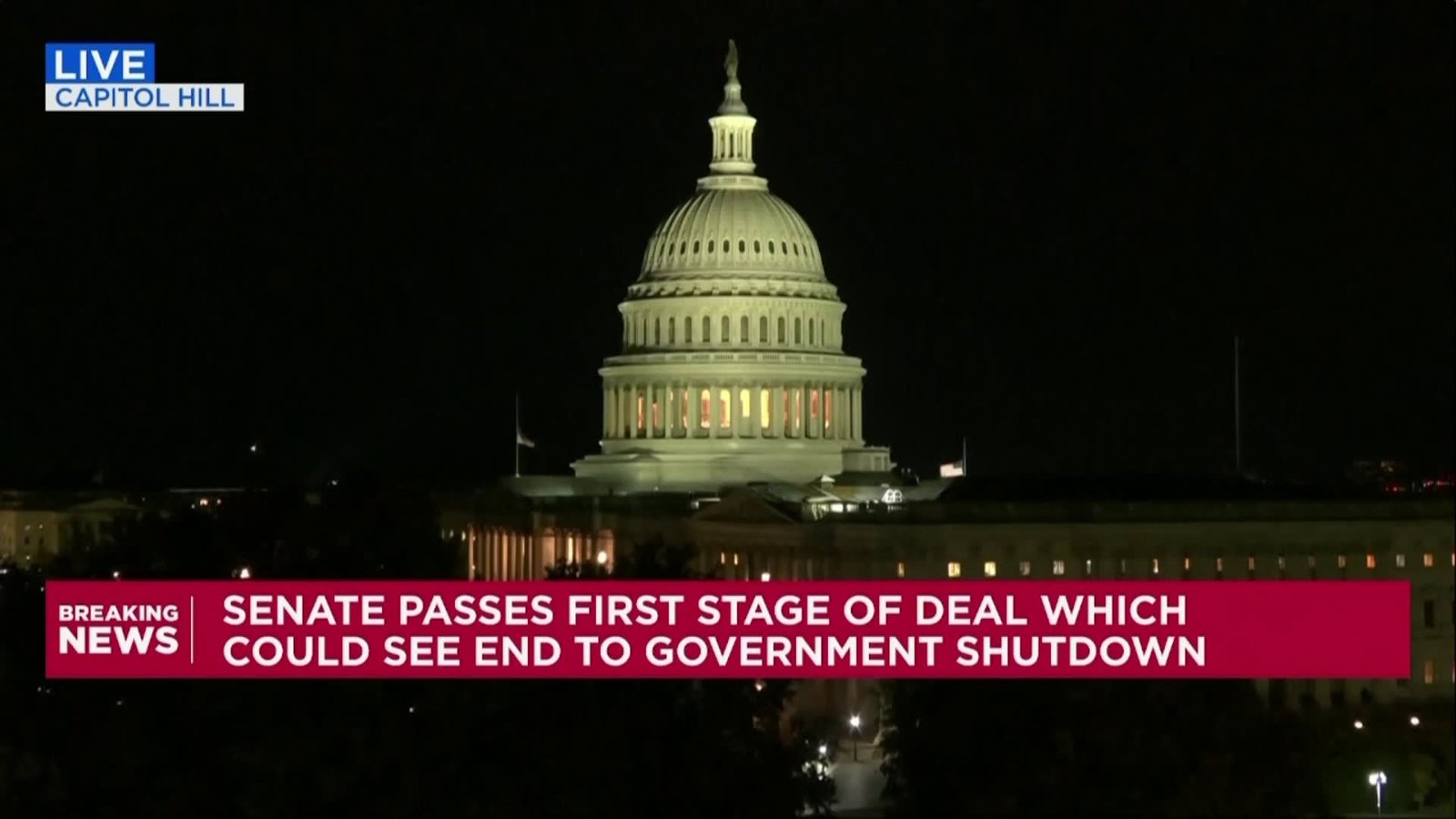 First steps taken to end U.S. government shutdown