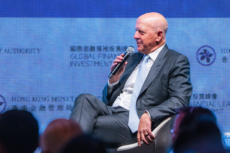 David Solomon, chief executive officer of Goldman Sachs Group 