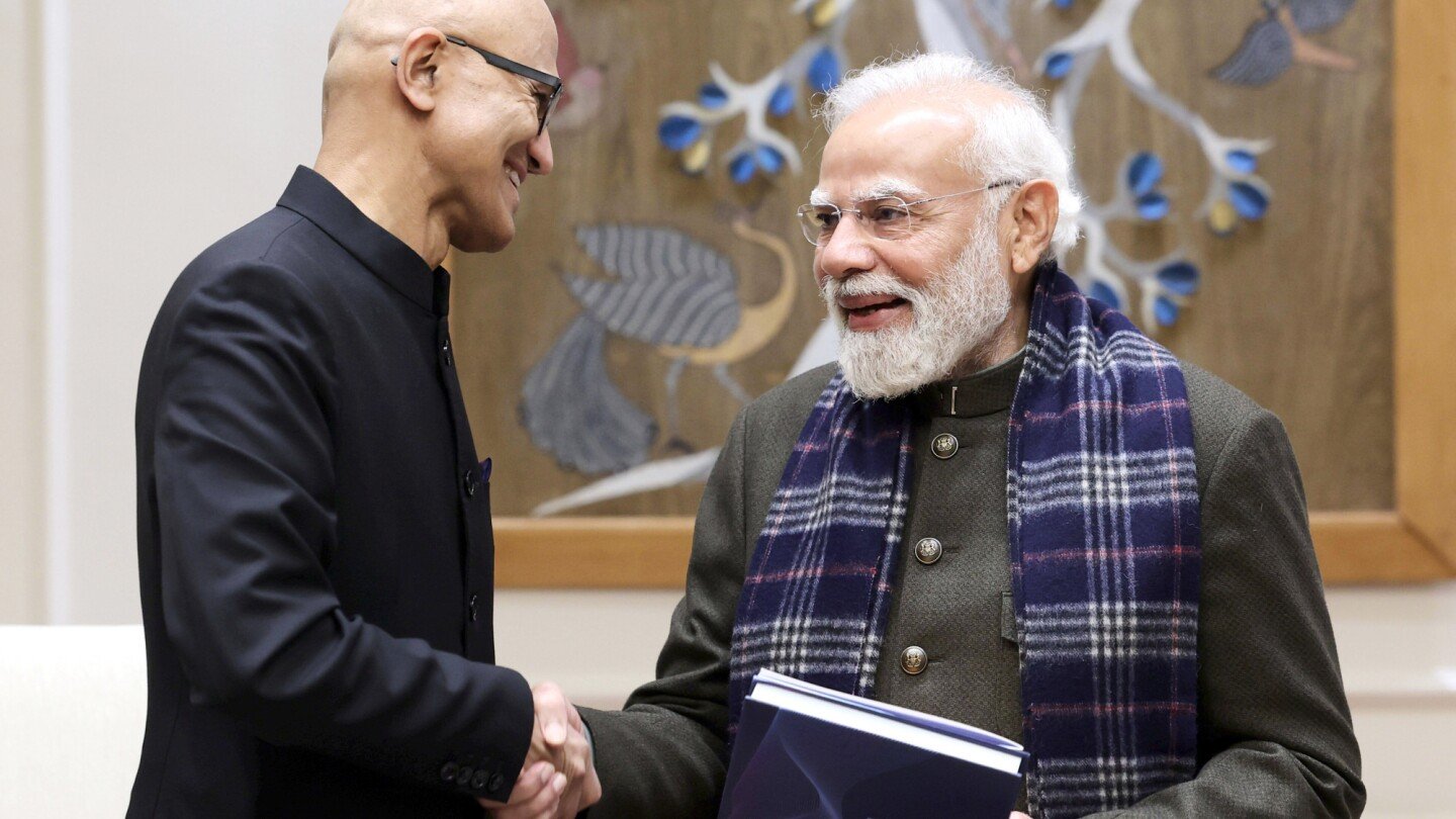 microsoft-investing-$17.5-billion-in-india-for-ai-and-cloud-infrastructure