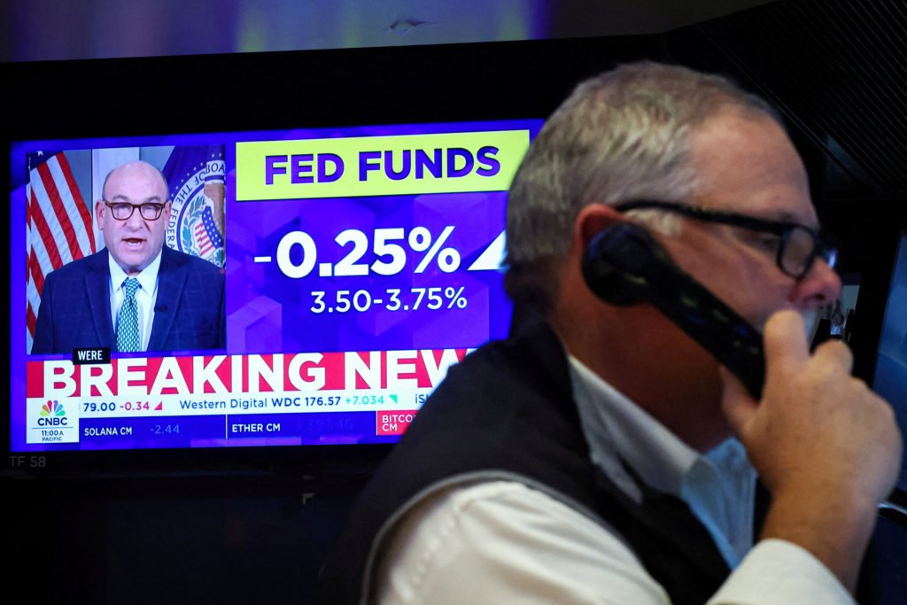 as-expected,-wall-street-rises-closer-to-its-all-time-high-after-the-fed-cuts-rates
