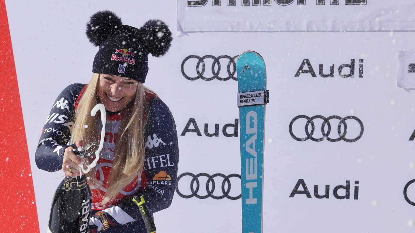 lindsey-vonn-sits-2nd-in-a-world-cup-downhill-a-day-after-becoming-oldest-winner-at-age-41