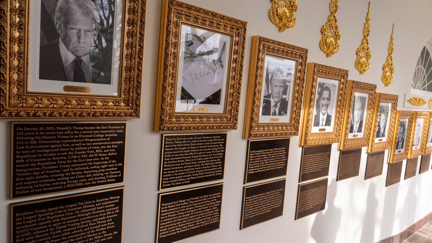 trump-writes-partisan-plaques-for-predecessors-in-his-newly-installed-presidential-walk-of-fame