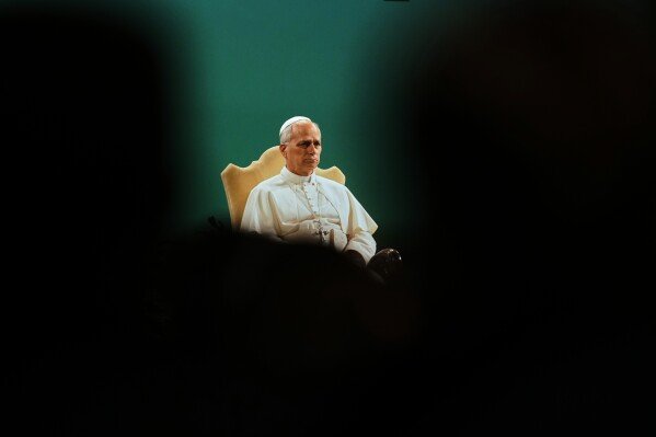 Pope Leo XIV attends the International conference, 