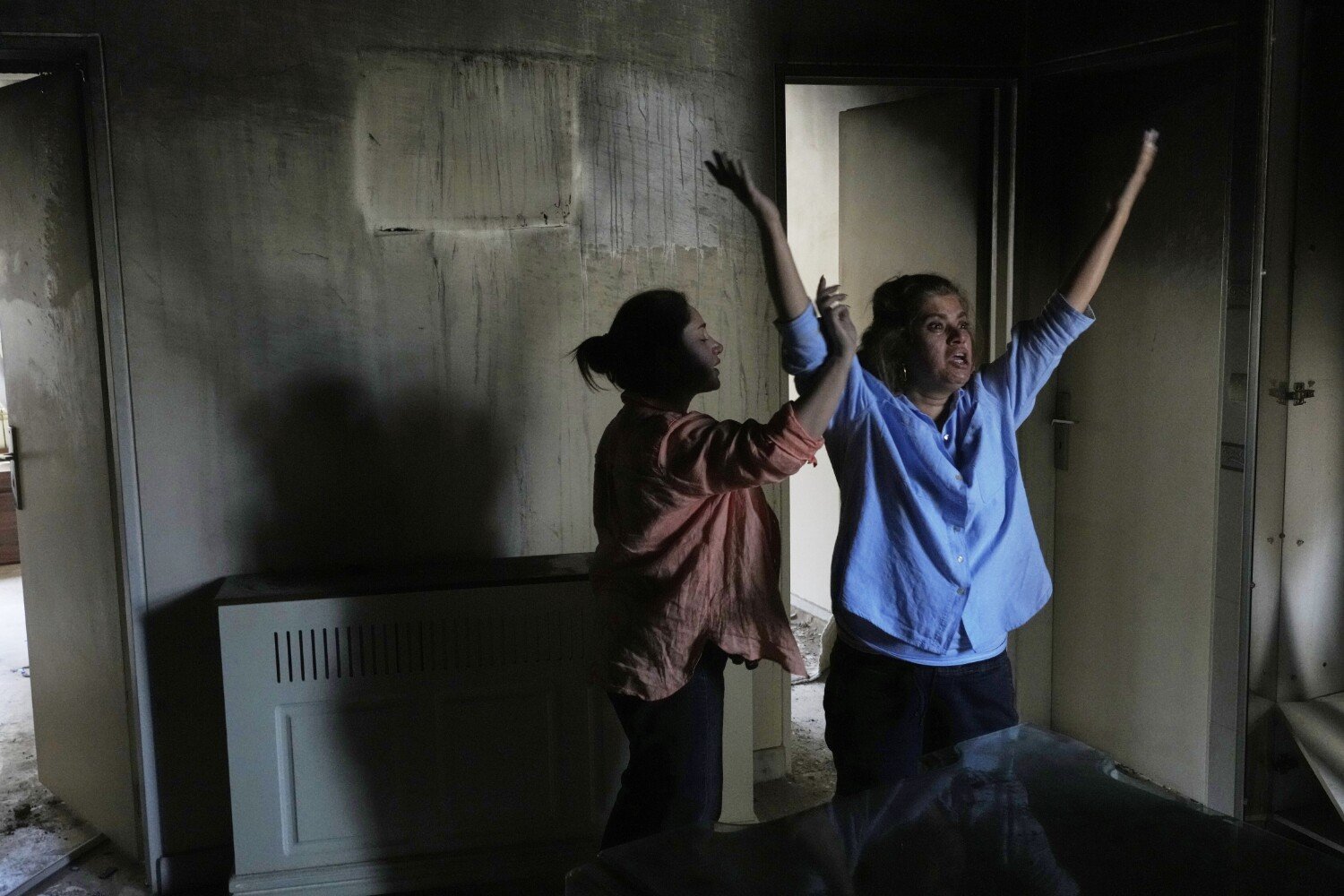 aftermath of attack in Tehran