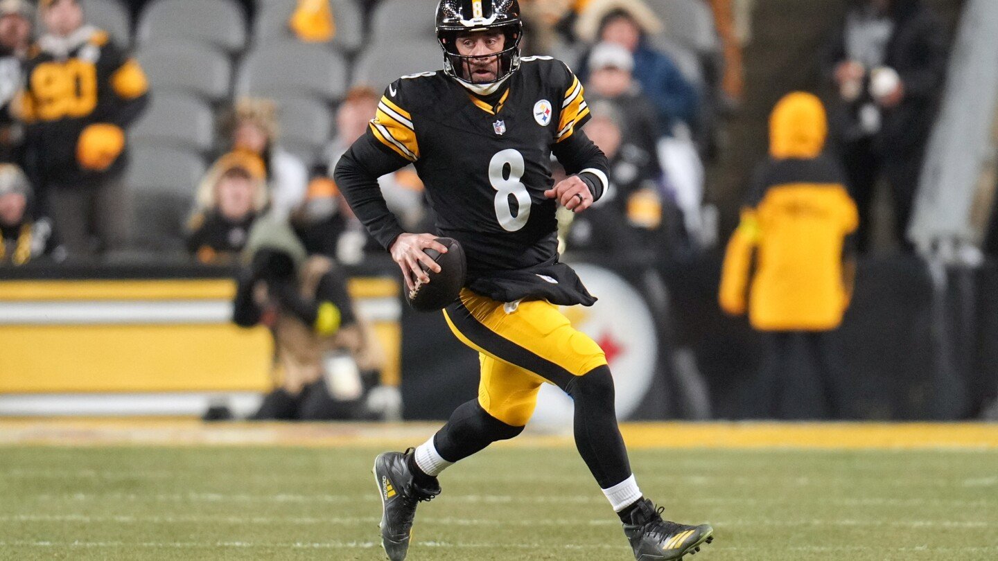 rodgers-and-steelers-win-afc-north,-beating-ravens-26-24-after-loop-misses-kick-at-buzzer