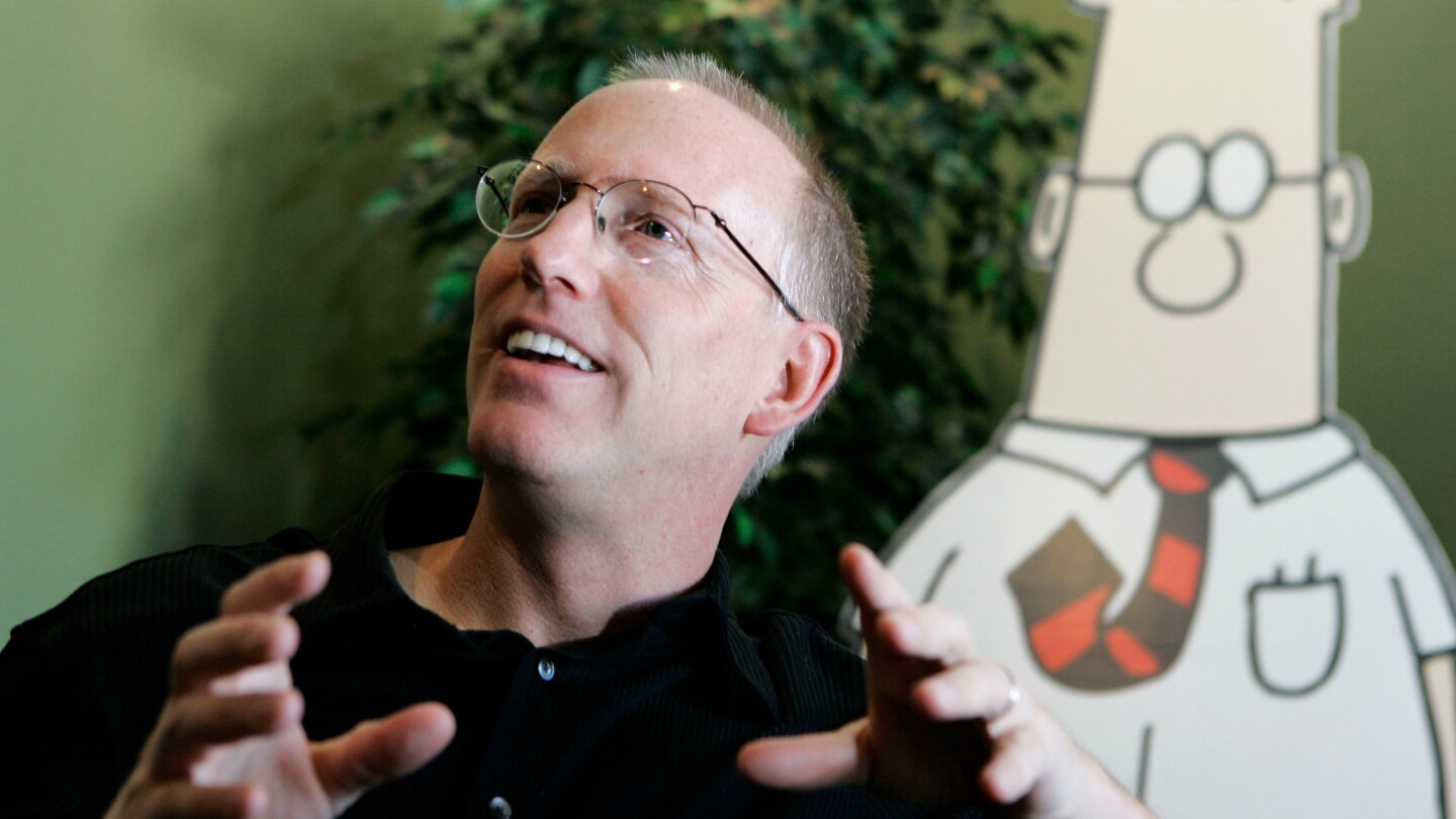 scott-adams,-whose-comic-strip-‘dilbert’-ridiculed-white-collar-office-life,-dies-at-68