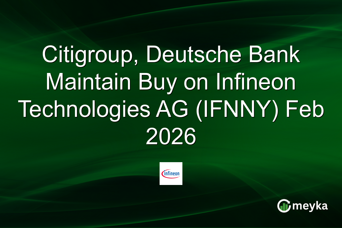 citigroup,-deutsche-bank-maintain-buy-on-infineon-technologies-ag-(ifnny)-feb-2026
