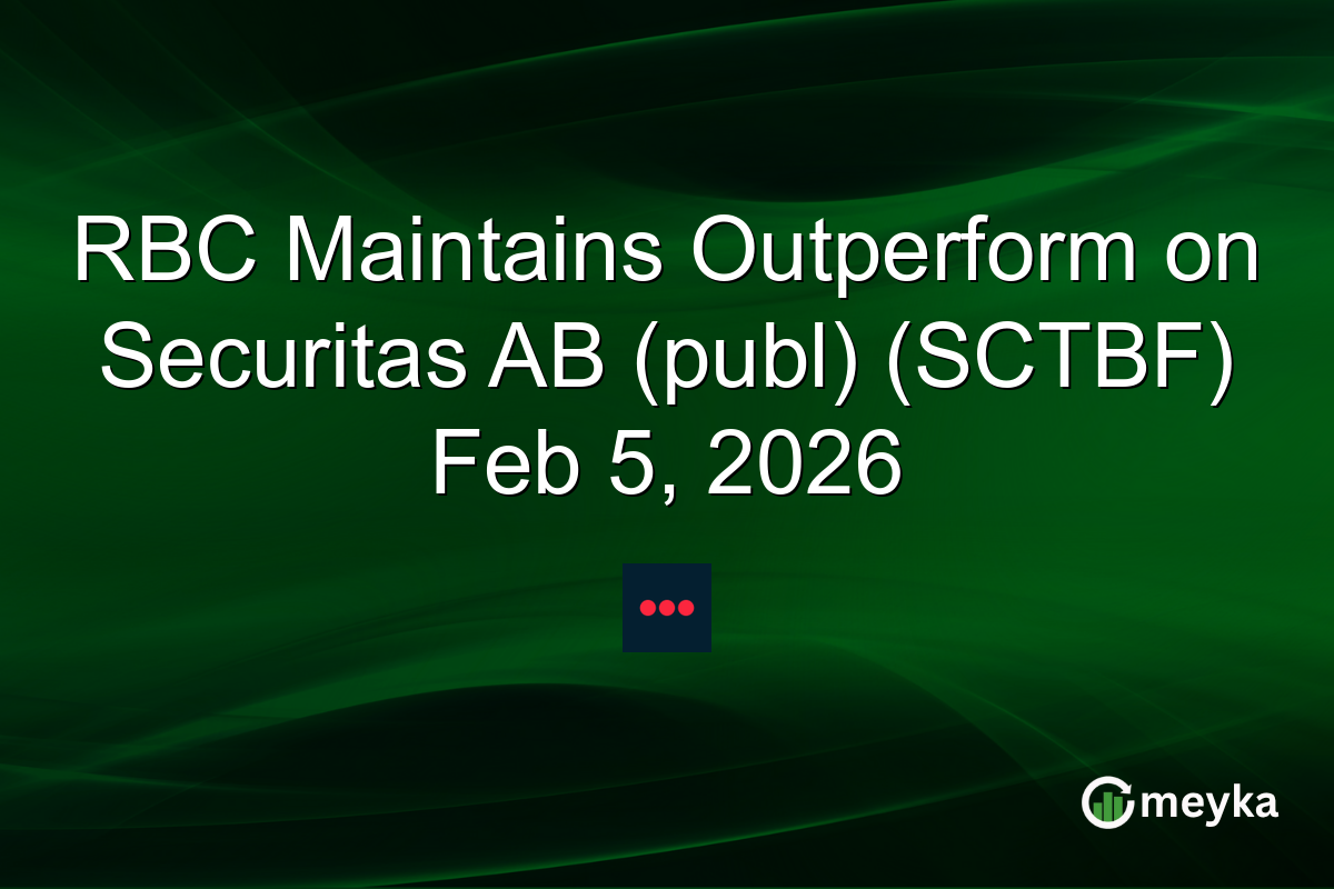 rbc-maintains-outperform-on-securitas-ab-(publ)-(sctbf)-feb-5,-2026