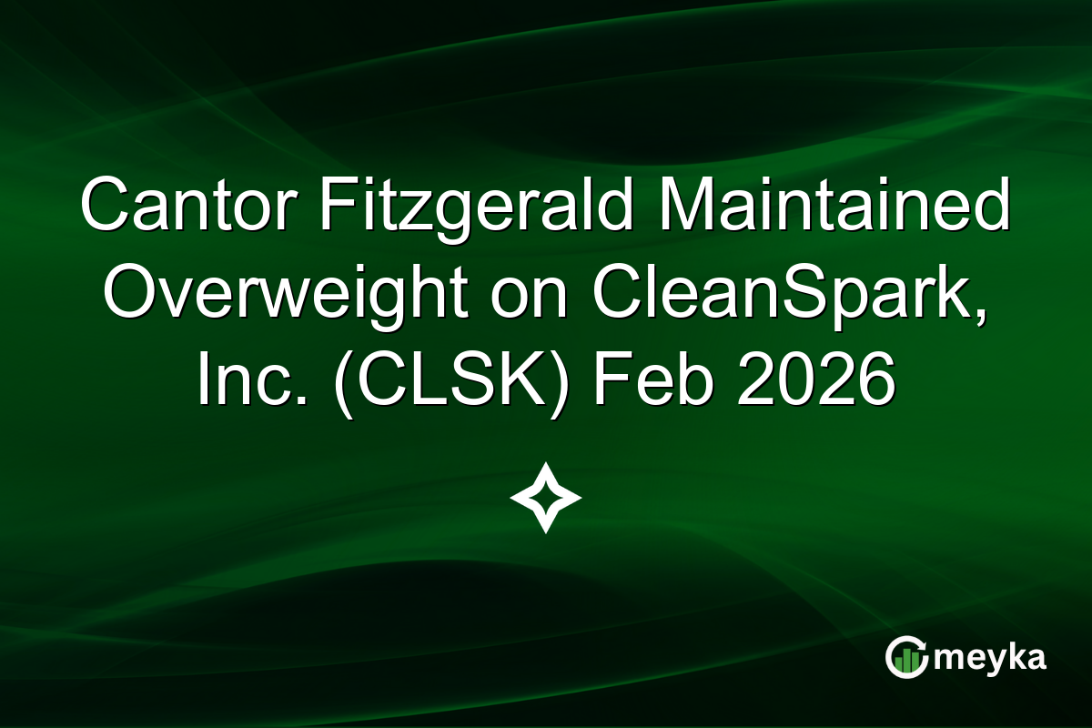 cantor-fitzgerald-maintained-overweight-on-cleanspark,-inc.-(clsk)-feb-2026