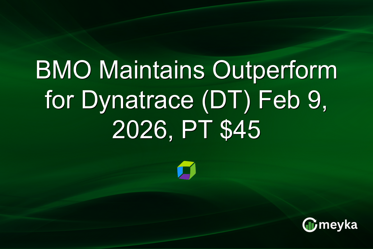 bmo-maintains-outperform-for-dynatrace-(dt)-feb-9,-2026,-pt-$45