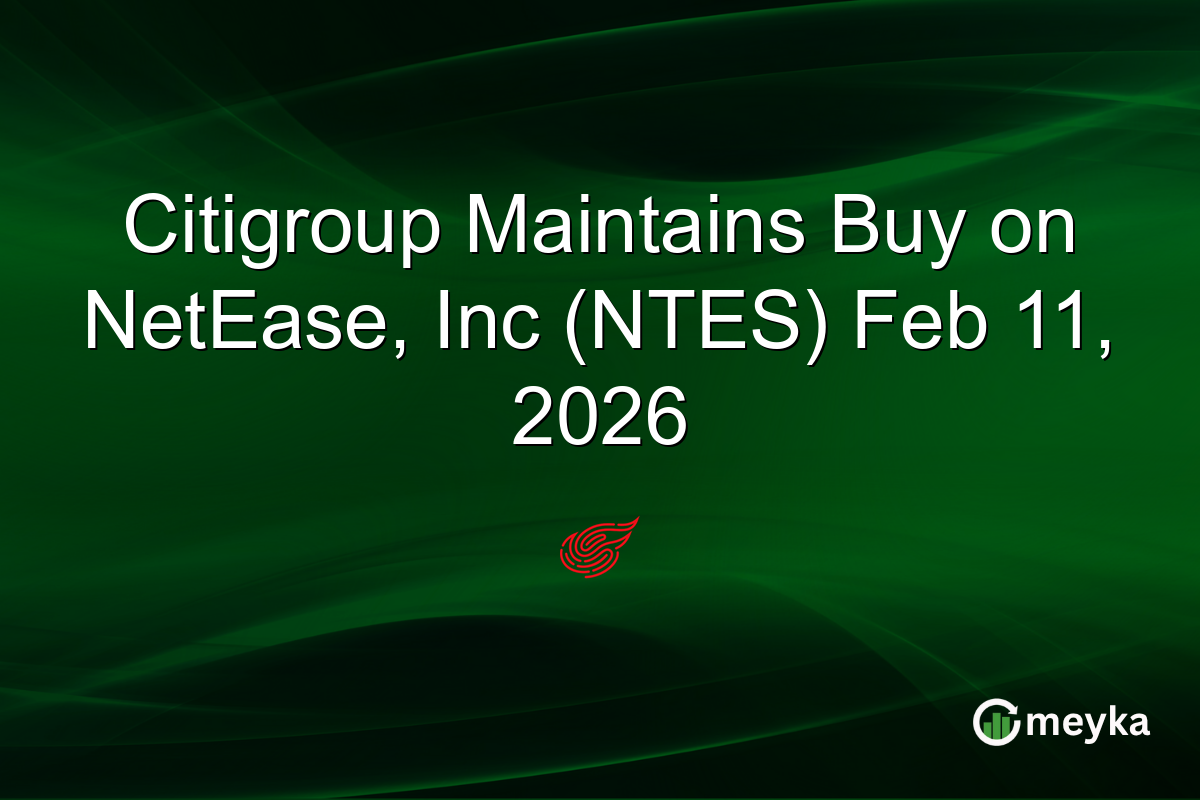 citigroup-maintains-buy-on-netease,-inc-(ntes)-feb-11,-2026