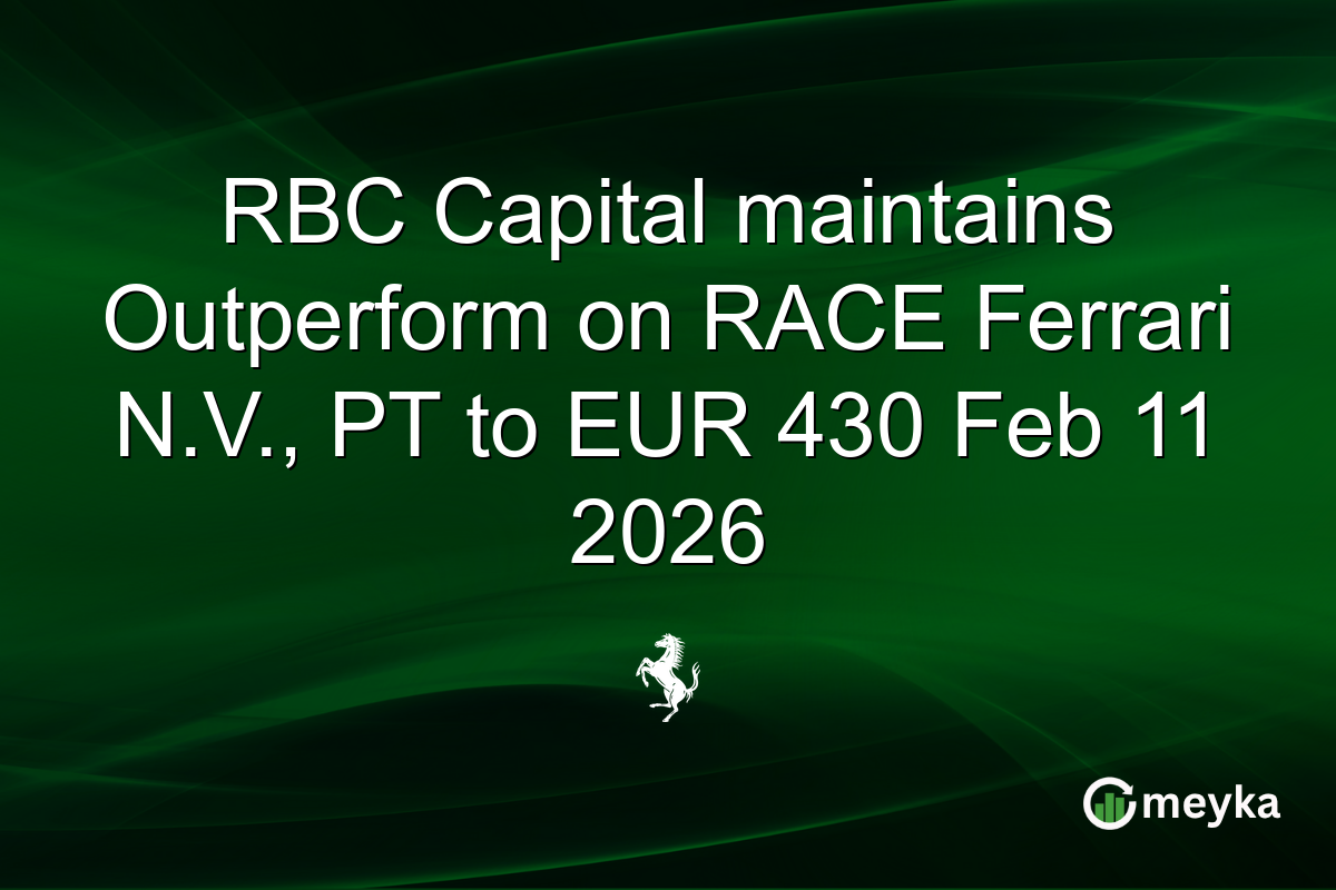 rbc-capital-maintains-outperform-on-race-ferrari-nv.,-pt-to-eur-430-feb-11-2026