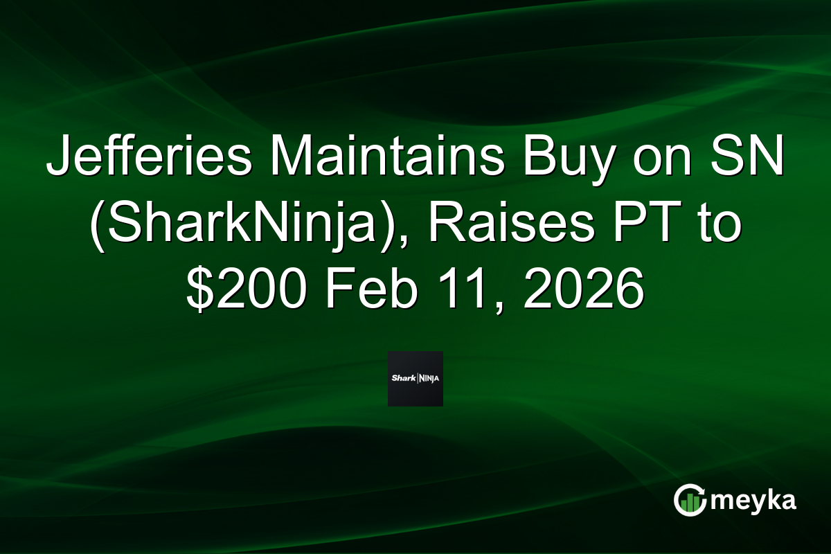 jefferies-maintains-buy-on-sn-(sharkninja),-raises-pt-to-$200-feb-11,-2026