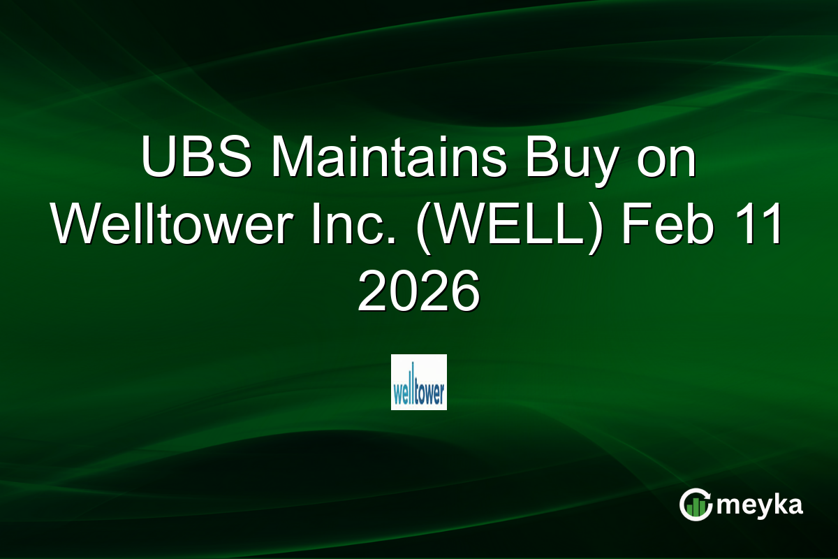 ubs-maintains-buy-on-welltower-inc.-(well)-feb-11-2026