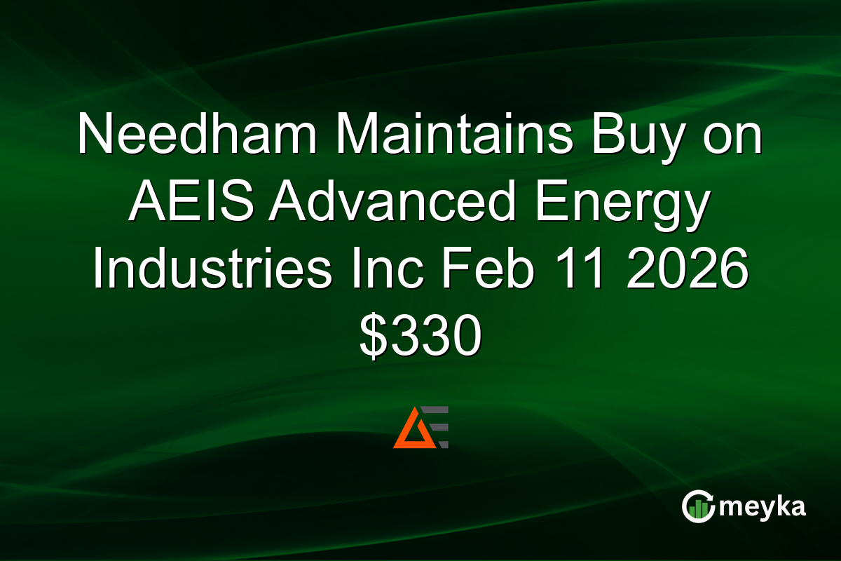 needham-maintains-buy-on-aeis-advanced-energy-industries-inc-feb-11-2026-$330
