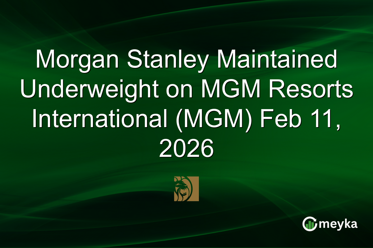 morgan-stanley-maintained-underweight-on-mgm-resorts-international-(mgm)-feb-11,-2026