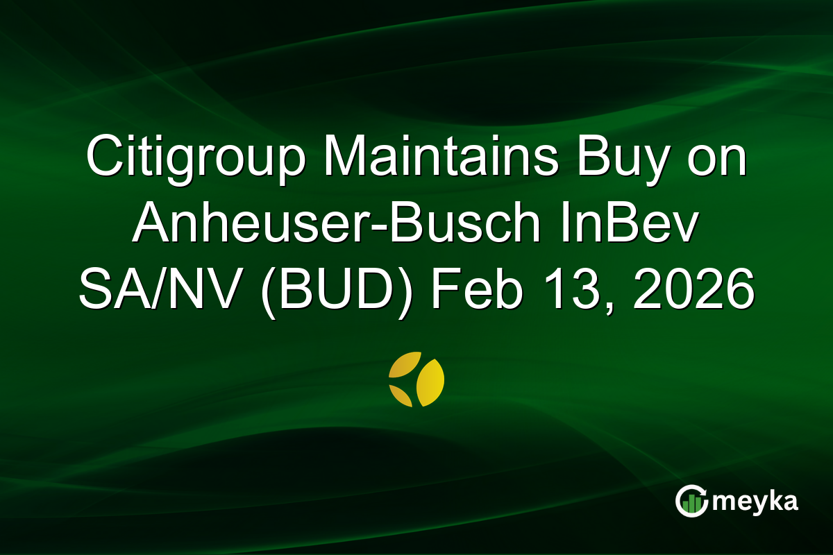 citigroup-maintains-buy-on-anheuser-busch-inbev-sa/nv-(bud)-feb-13,-2026