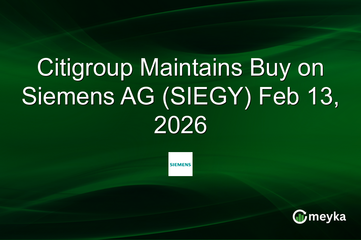 citigroup-maintains-buy-on-siemens-ag-(siegy)-feb-13,-2026