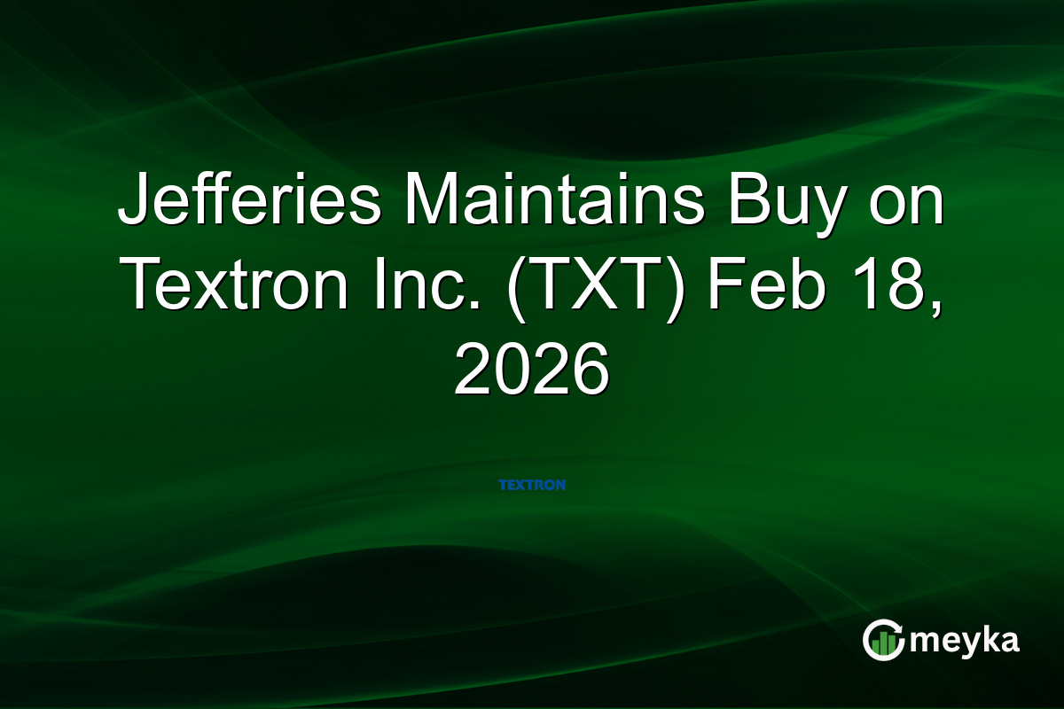 jefferies-maintains-buy-on-textron-inc.-(txt)-feb-18,-2026