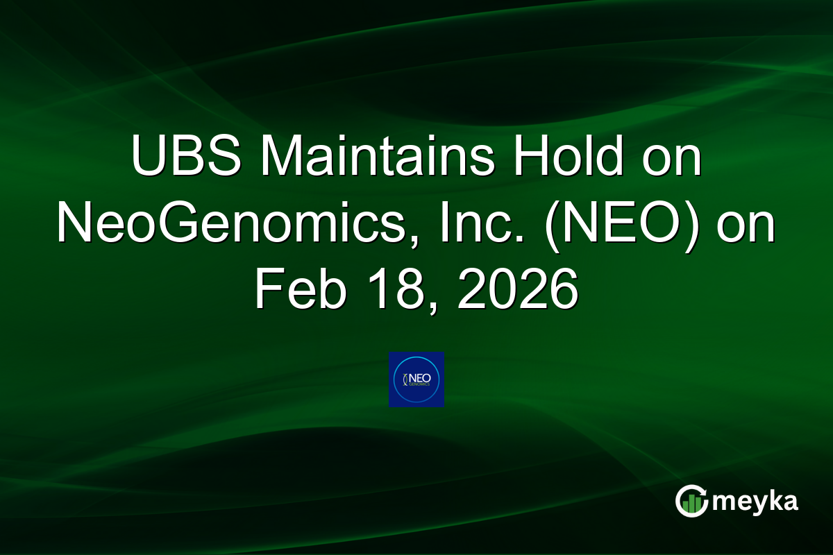 ubs-maintains-hold-on-neogenomics,-inc.-(neo)-on-feb-18,-2026