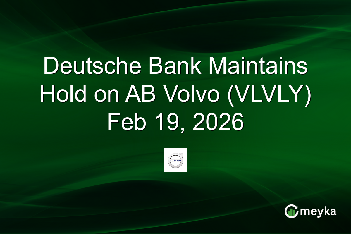 deutsche-bank-maintains-hold-on-ab-volvo-(vlvly)-feb-19,-2026