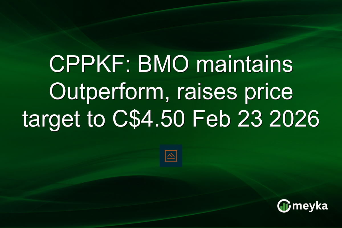 cppkf:-bmo-maintains-outperform,-raises-price-target-to-c$4.50-feb-23-2026
