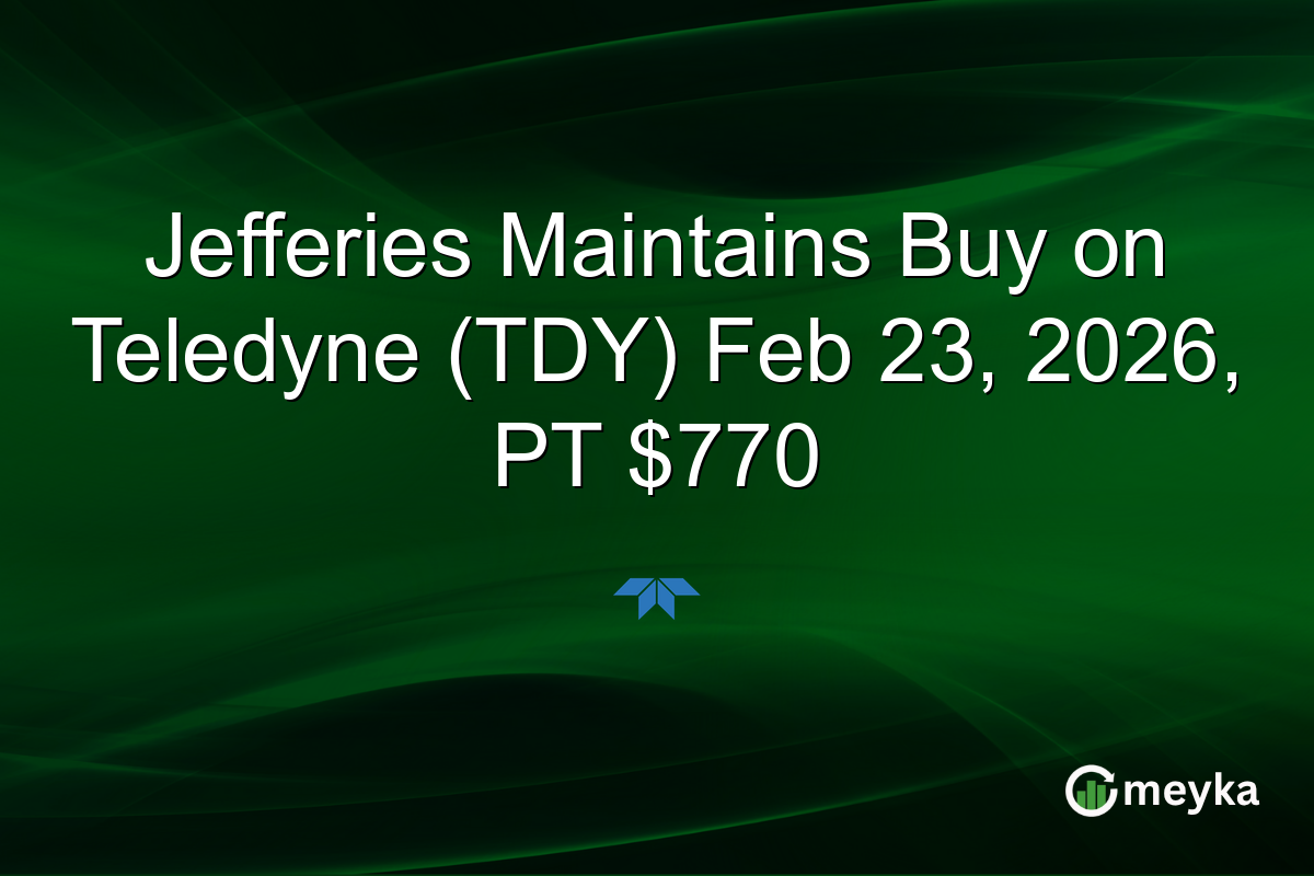 jefferies-maintains-buy-on-teledyne-(tdy)-feb-23,-2026,-pt-$770
