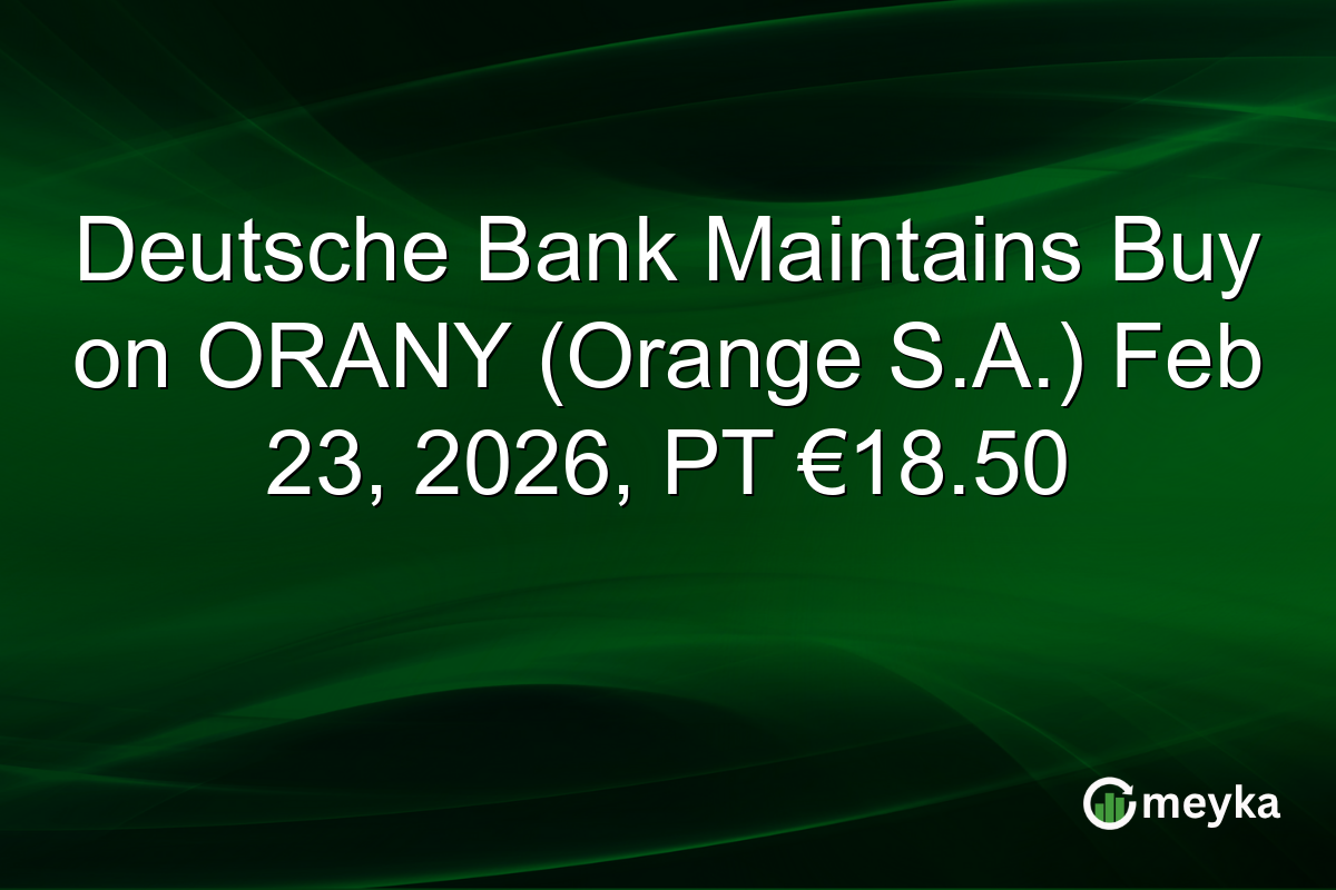 deutsche-bank-maintains-buy-on-orany-(orange-sa)-feb-23,-2026,-pt-e18.50