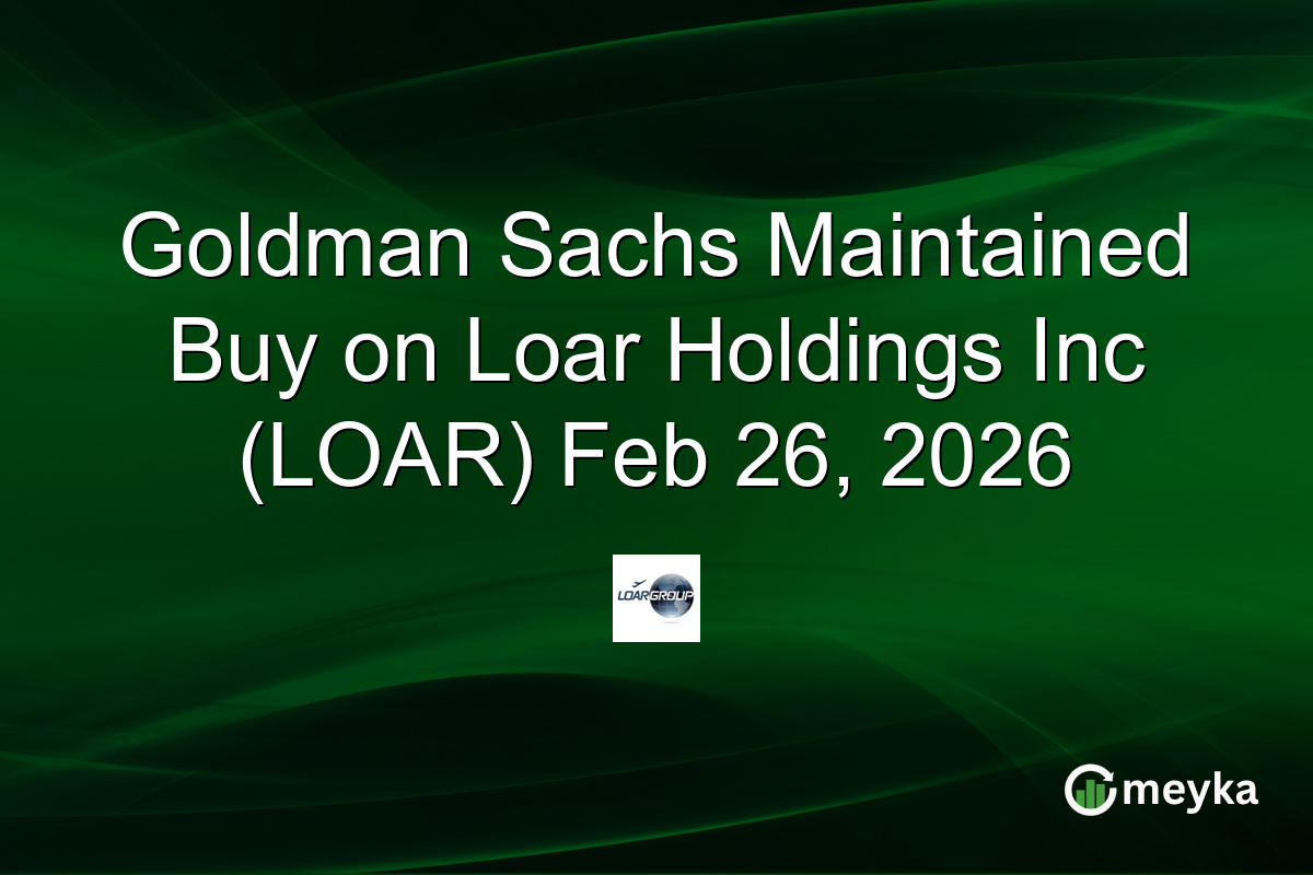 goldman-sachs-maintained-buy-on-loar-holdings-inc-(loar)-feb-26,-2026